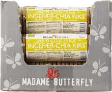 Load image into Gallery viewer, Organic Ginger-Chia Biscuits with Quinoa and Flaxseed