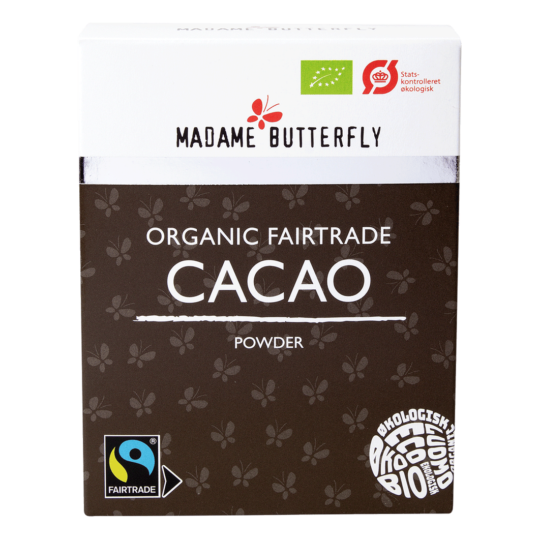 Madame Butterfly Cacao Powder – Organic & Fairtrade