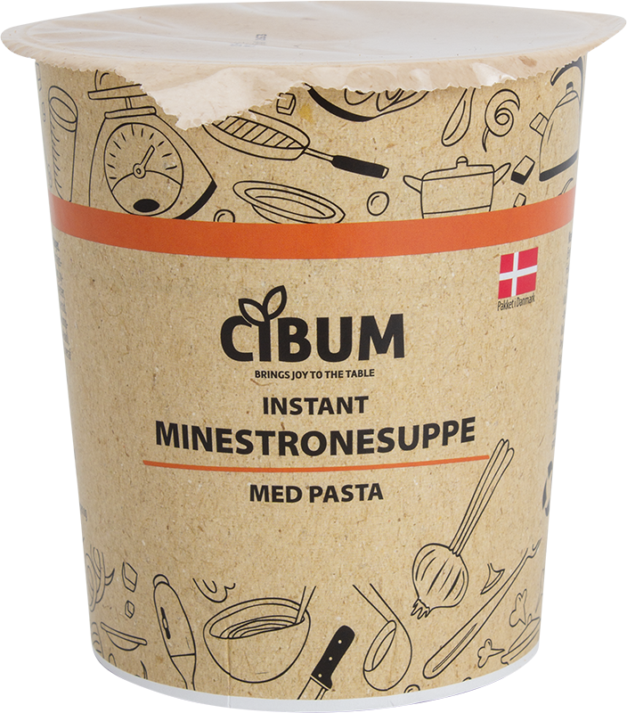 CIBUM Minestrone Soup with Pasta